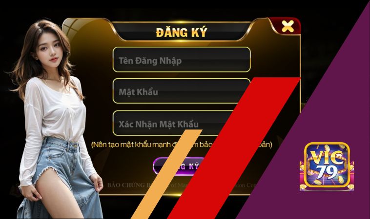 Hướng dẫn đăng ký Vic79 siêu đơn giản với 5 bước này