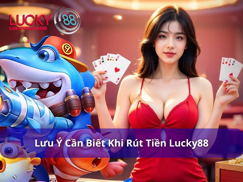 Những lưu ý khi rút tiền tại Lucky88